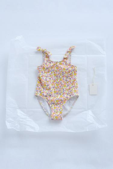 ZARA TIMELESS - FLORAL PRINT SWIMSUIT - Multicoloured by Zara - Image 0