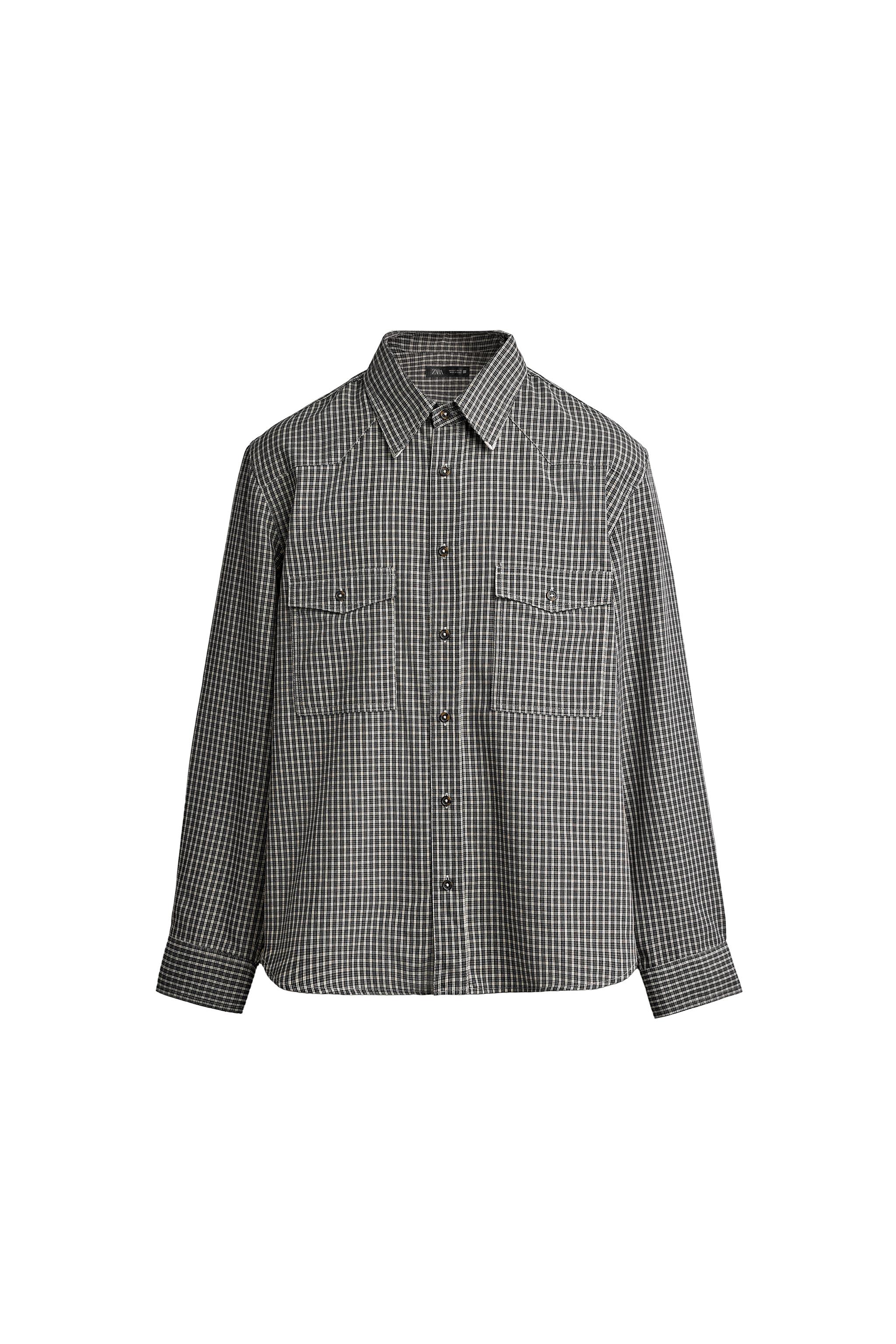 CAMISA RELAXED FIT CUADROS