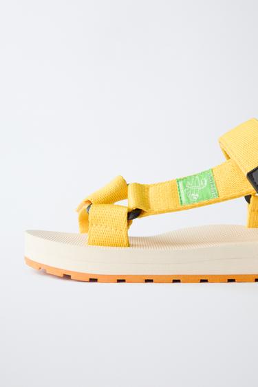 TECHNICAL SANDALS - Yellow by Zara - Image 5
