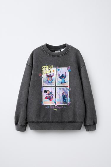 LILO & STITCH © DISNEY FADED SWEATSHIRT - Anthracite grey by Zara