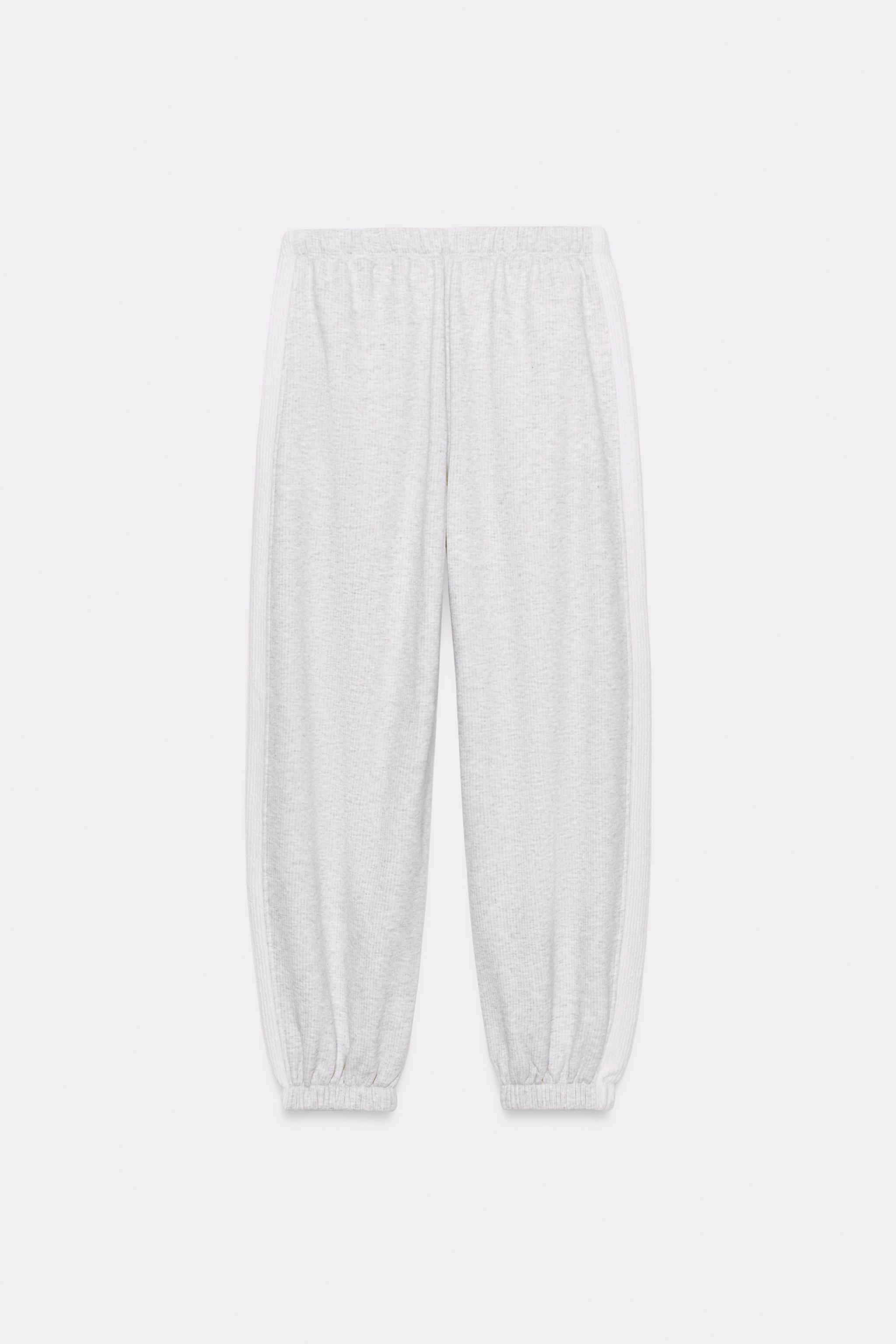 Zara Şardonlu Jogger Pantolon görsel 6