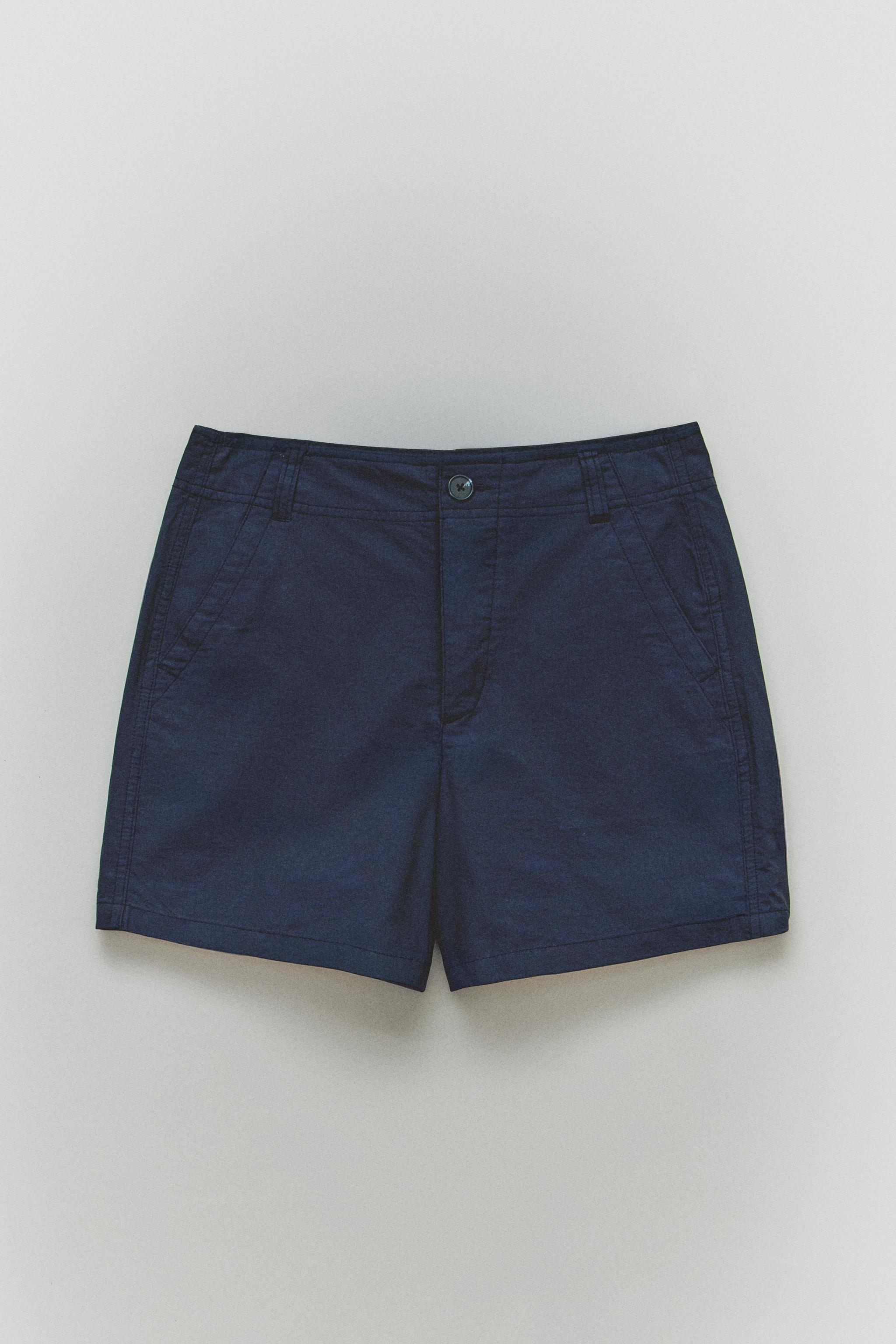 COTTON BERMUDA SHORTS