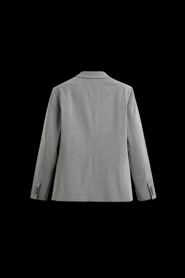 BLAZER TRAJE ESTRUCTURA - Gris claro de Zara
