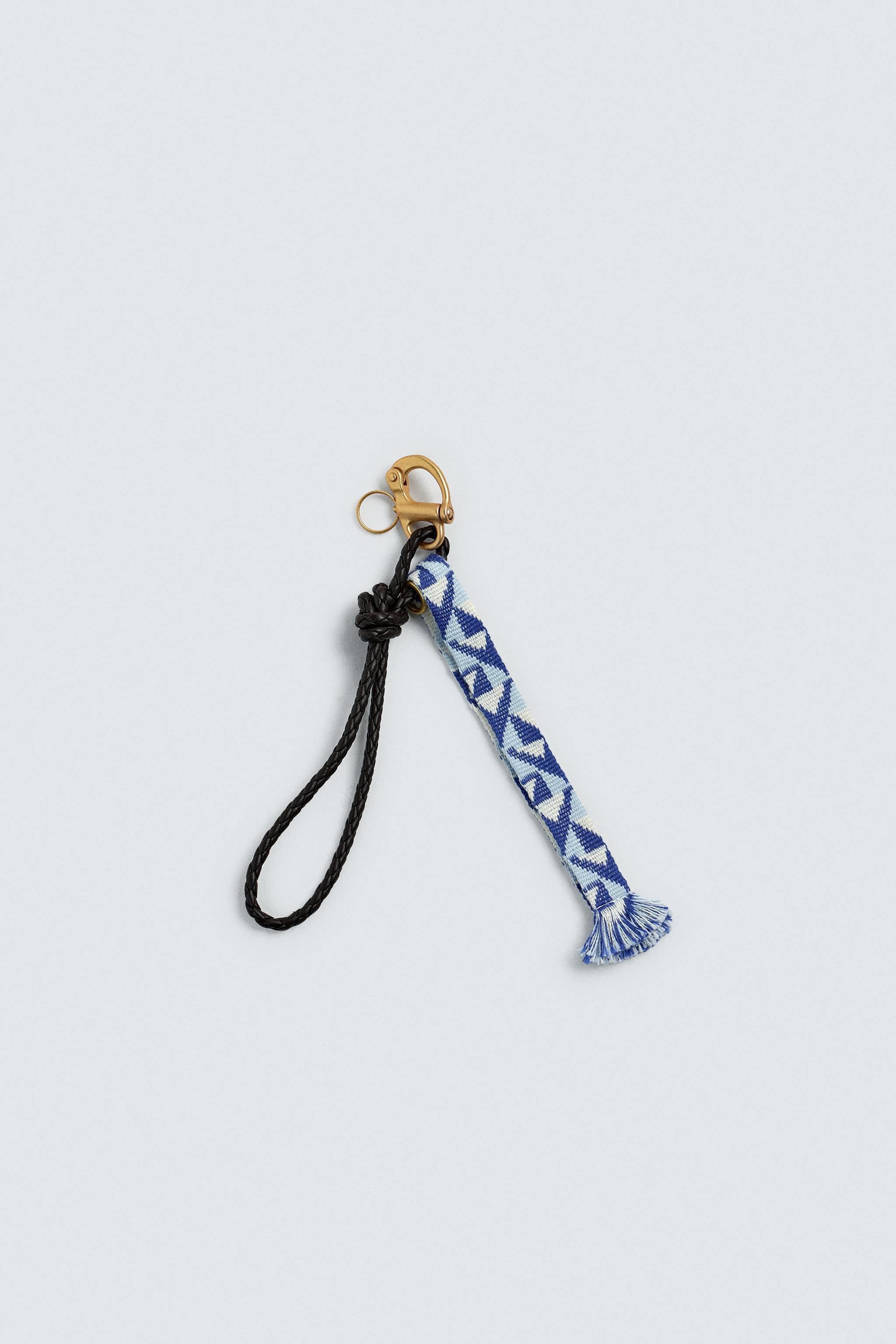 COMBINATION KEYCHAIN AARON LEVINE X ZARA - Blue | ZARA United States