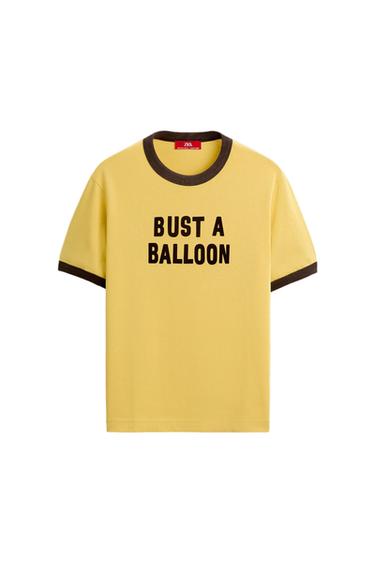 CONTRAST RIBBED T-SHIRT X HARRY LAMBERT