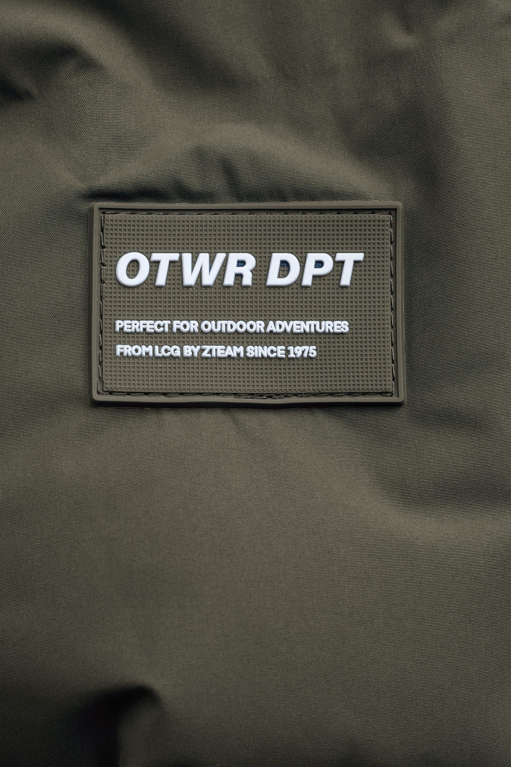WATER REPELLENT LABEL PUFFER COAT