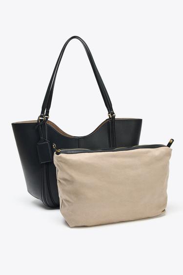 SAC MAXI SHOPPER - Noir de Zara - Image 1