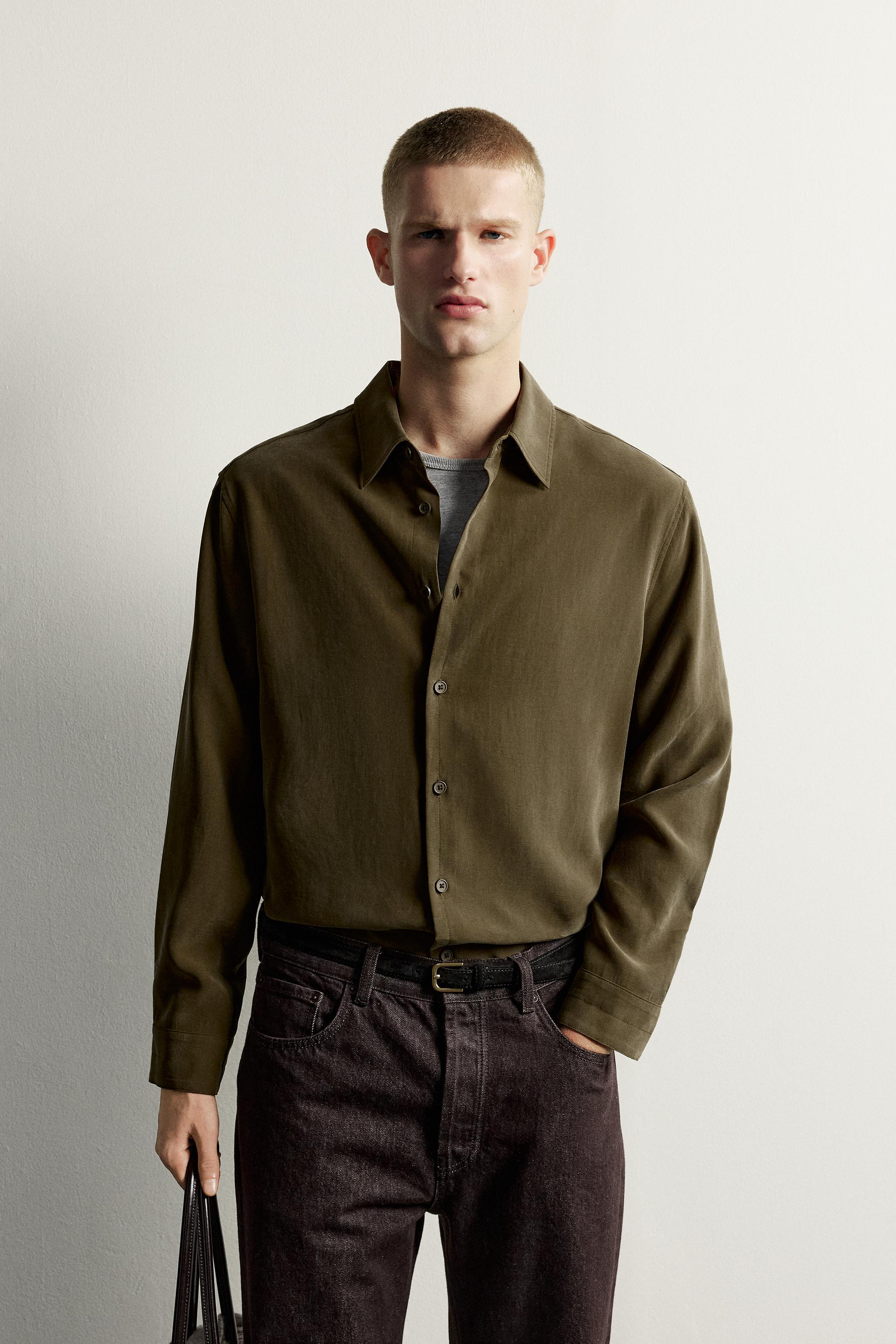 CHEMISE FLUIDE RELAXED FIT