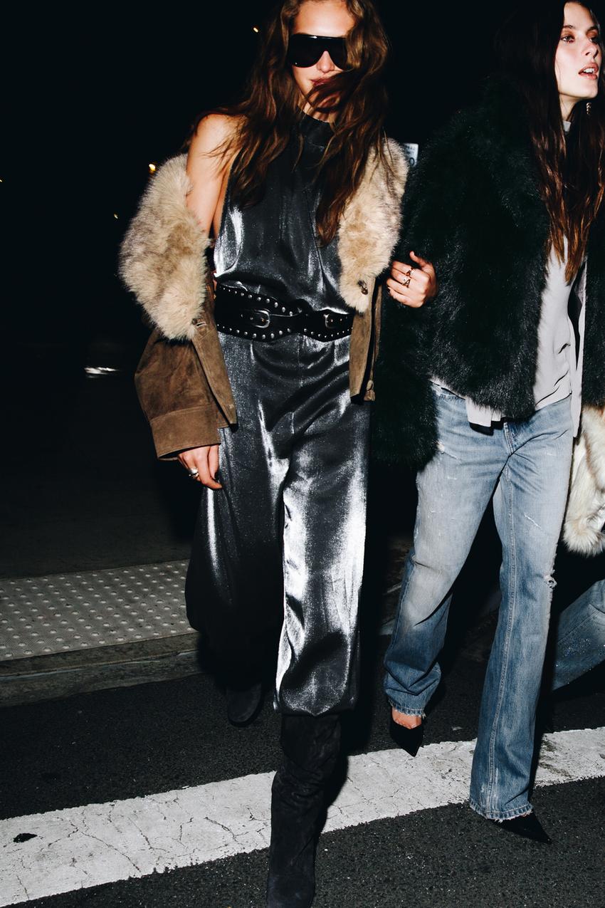 HALTER BALLOON JUMPSUIT