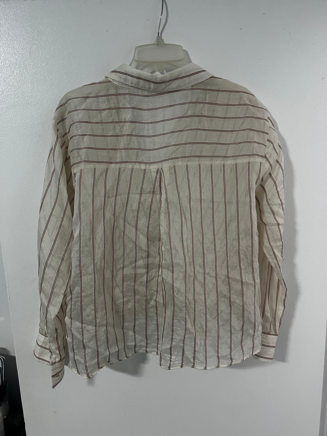 STRIPED SHIRT WITH KNOT - Image 3