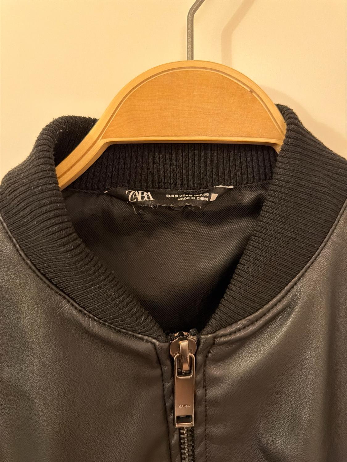 FAUX LEATHER PERFORATED JACKET - Image 2