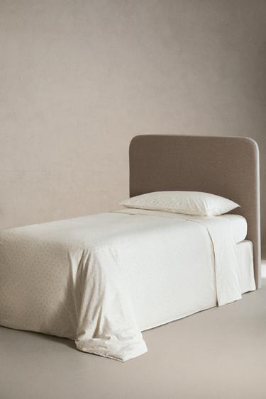 HOUSSE DE COUETTE ENFANT COTON MINIFLEUR - Bleuté de Zara - Image 1