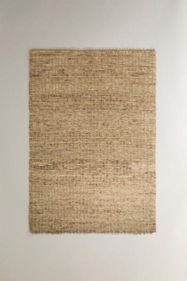 TEPPICH AUS WASSERHYAZINTHE - Hellbeige von Zara