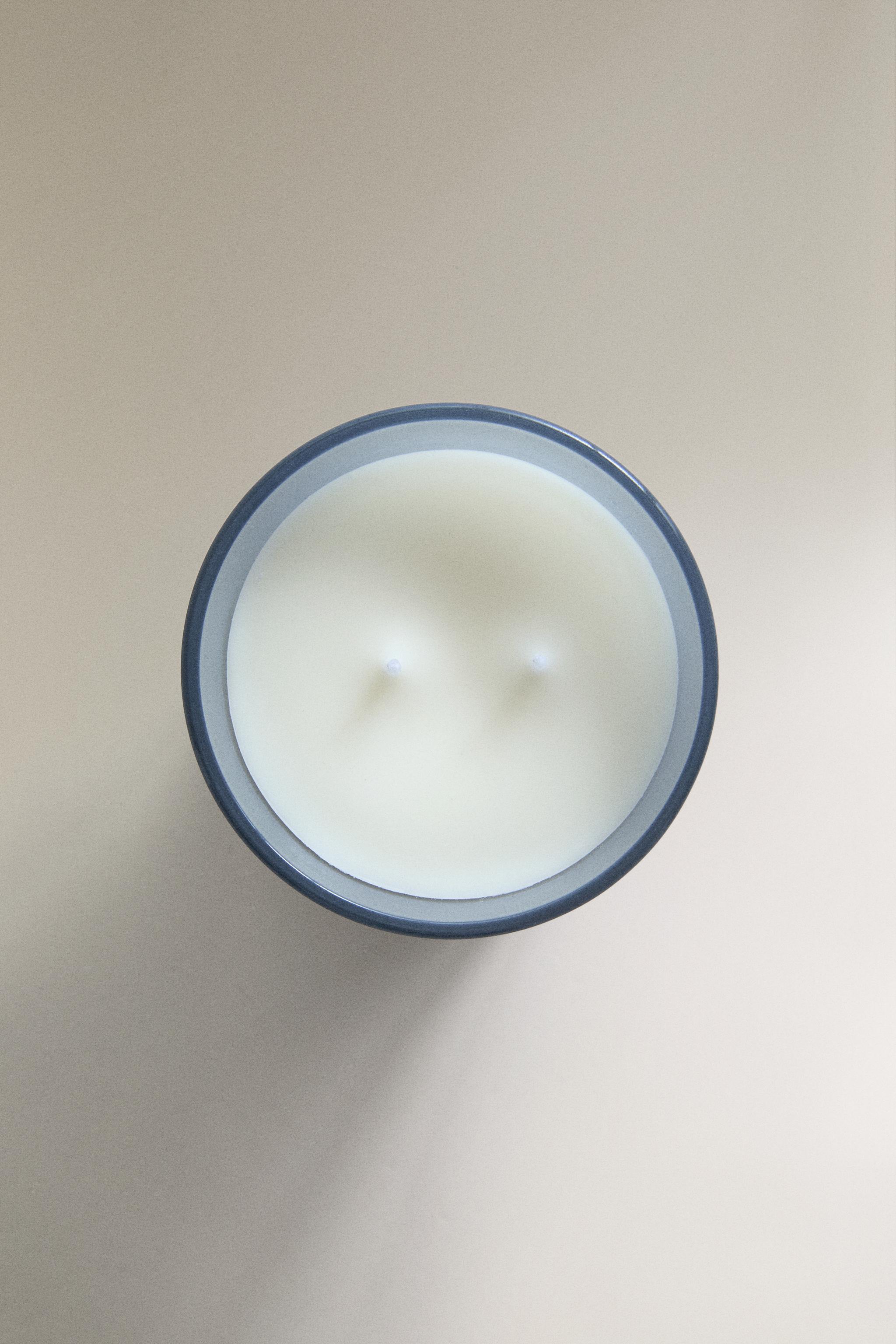 Zara (350 G) Aqua Bergamota Kokulu Mum görsel 3