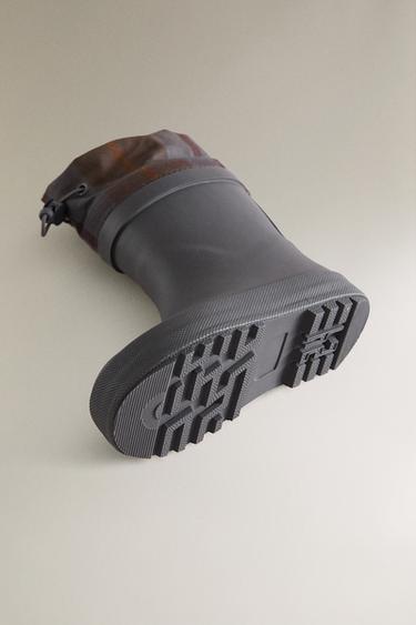 CHILDREN'S WELLIES - Dark Grey by Zara - Image 4