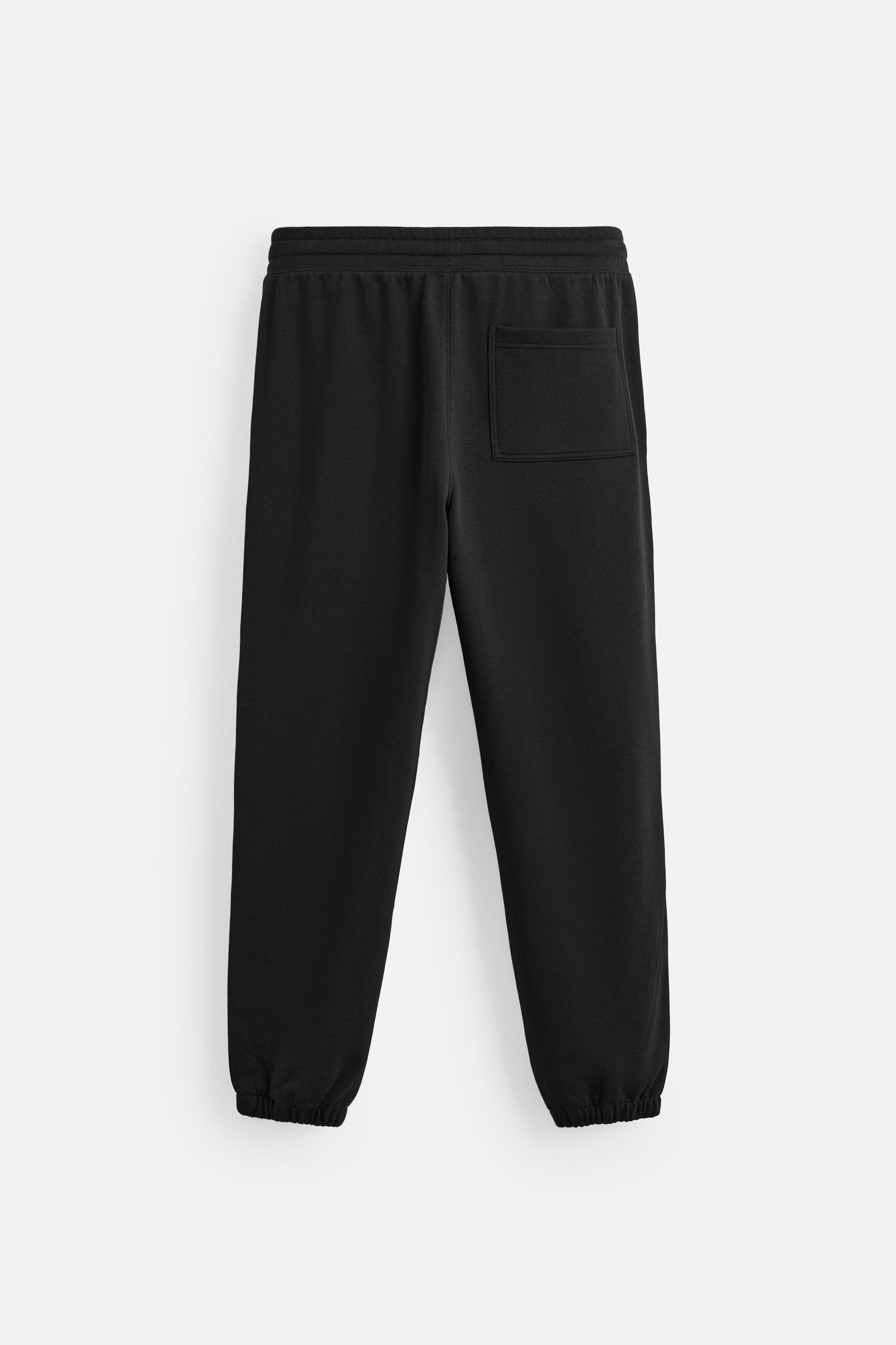 ベーシックスウェットパンツ - ブラック | ZARA Japan / 日本