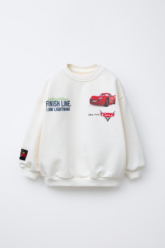MOLETOM CARS REL MPAGO MCQUEEN DISNEY Cru ZARA Brasil moletom-cars-rel-mpago-mcqueen-disney-cru-zara-brasil