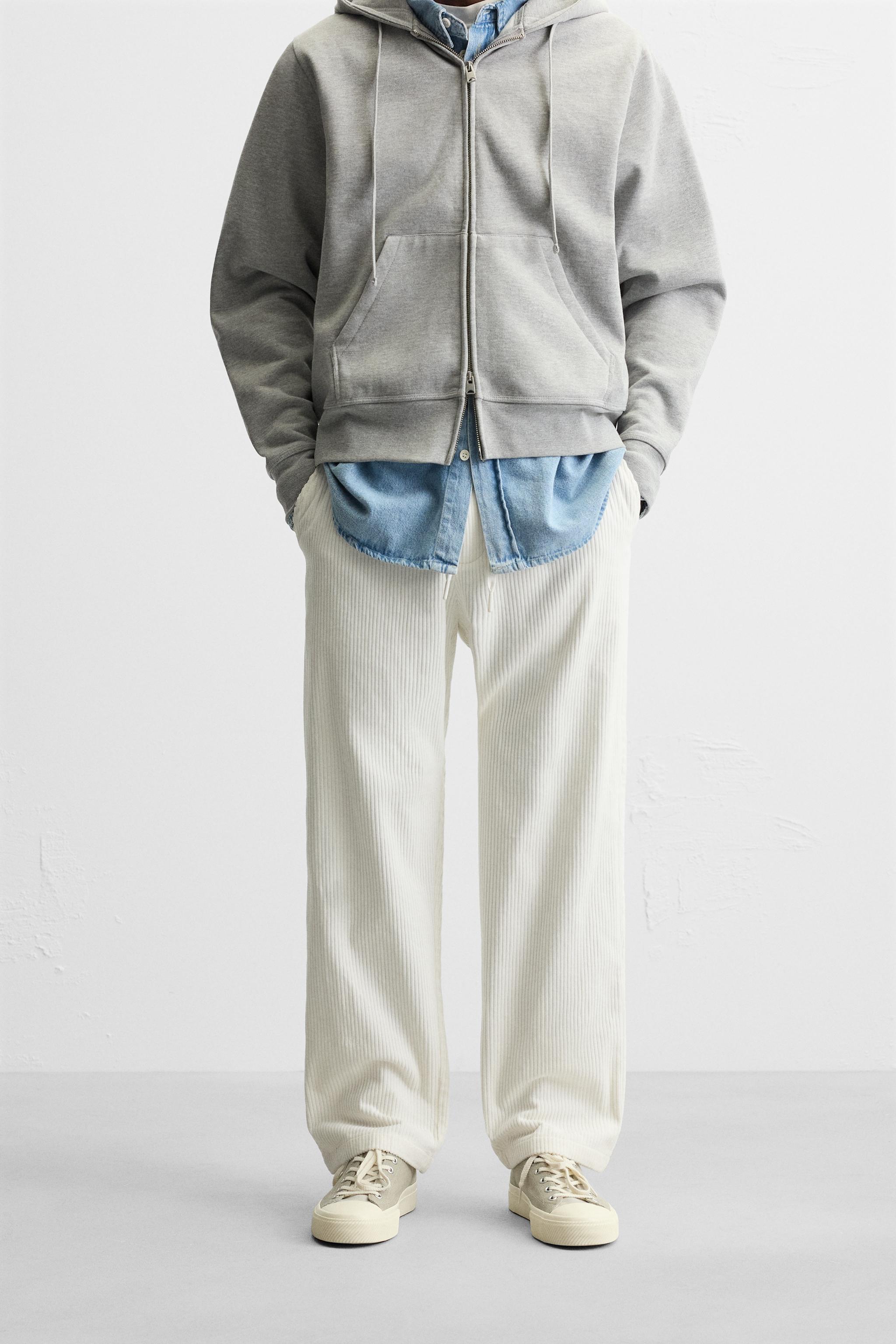 PANTALON EN VELOURS CÔTELÉ CONFORT