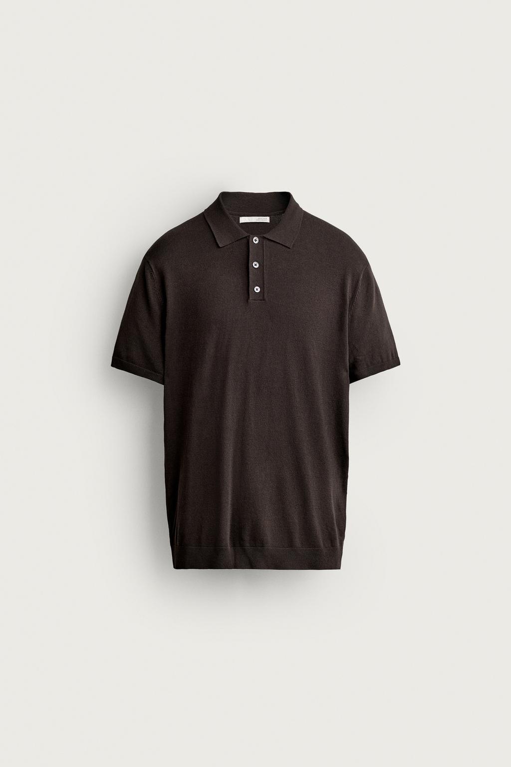 REGULAR FIT KNIT POLO SHIRT