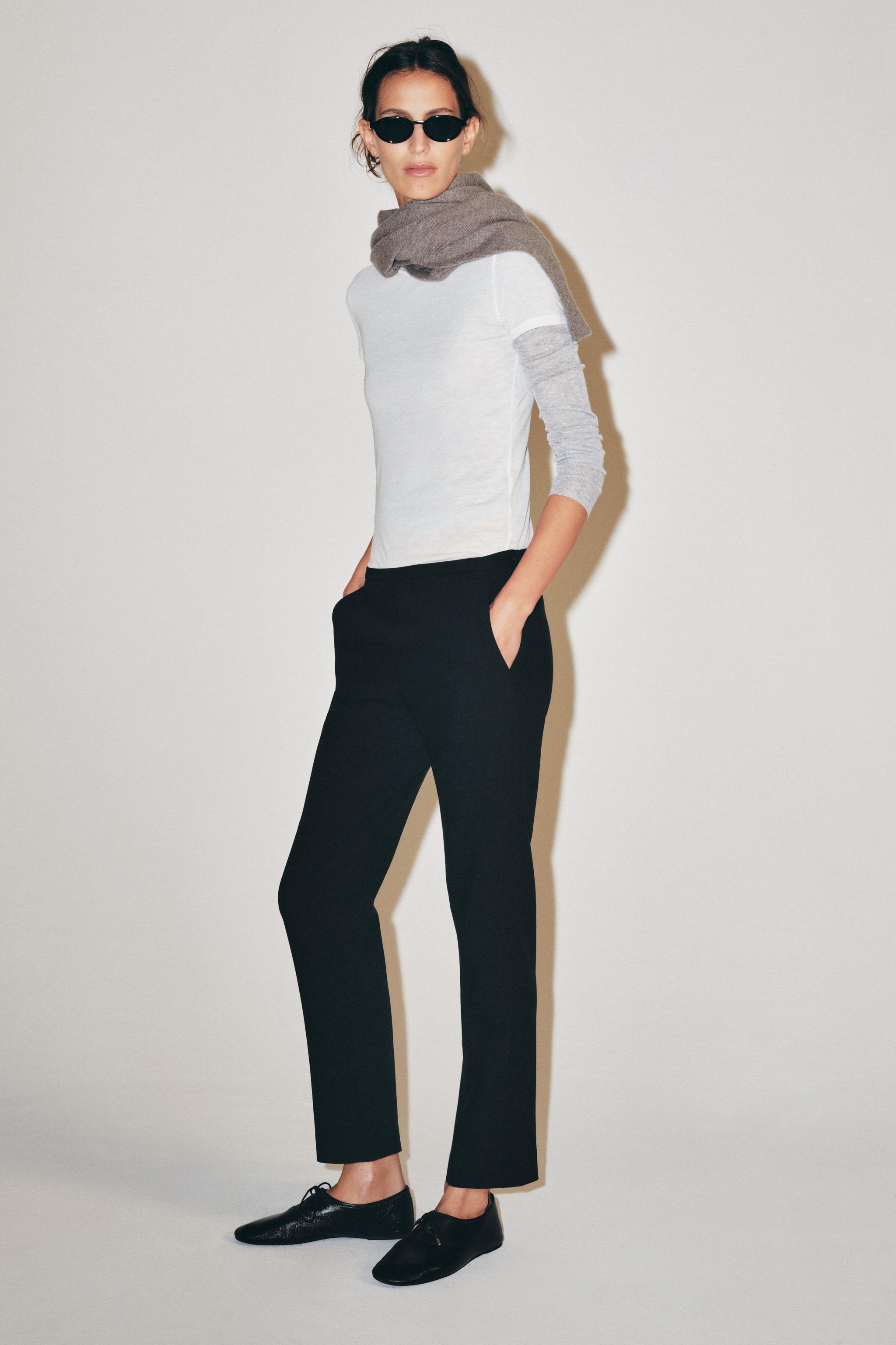 ZW COLLECTION STRAIGHT-LEG TROUSERS