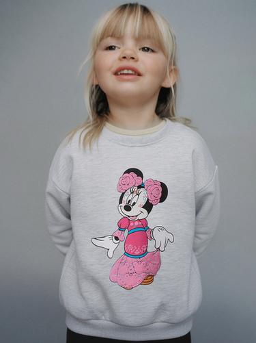 SUDADERA DISFRAZ MINNIE MOUSE © DISNEY - Gris vigoré de Zara