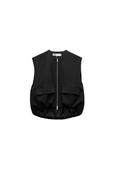 ZW COLLECTION OVERSIZE VOLUMINOUS GILET