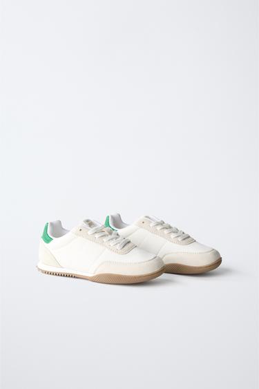 GEPOLSTERTER SPORTSCHUH - Weiß von Zara