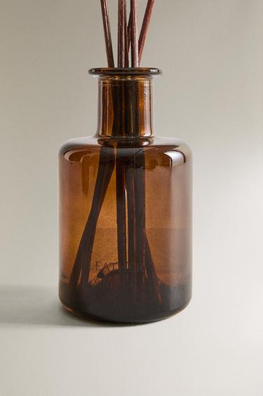 (95 ML) LEATHER AMBER REED DIFFUSERS - Black by Zara - Image 3