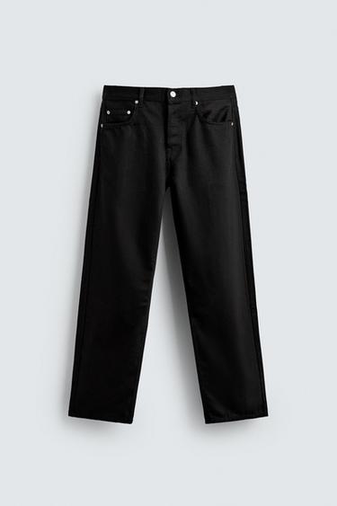 JEAN COUPE DROITE - Noir de Zara - Image 6