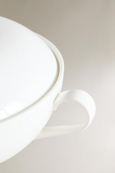 SOUPIÈRE BONE CHINA - Blanc de Zara - Image 2