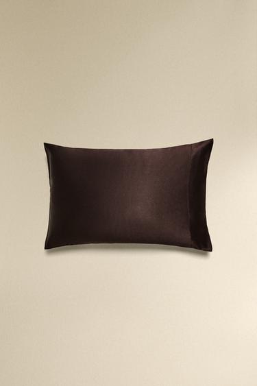 НАВОЛОЧКА ЗІ 100% НАТУРАЛЬНОГО ШОВКУ - Brown Zara