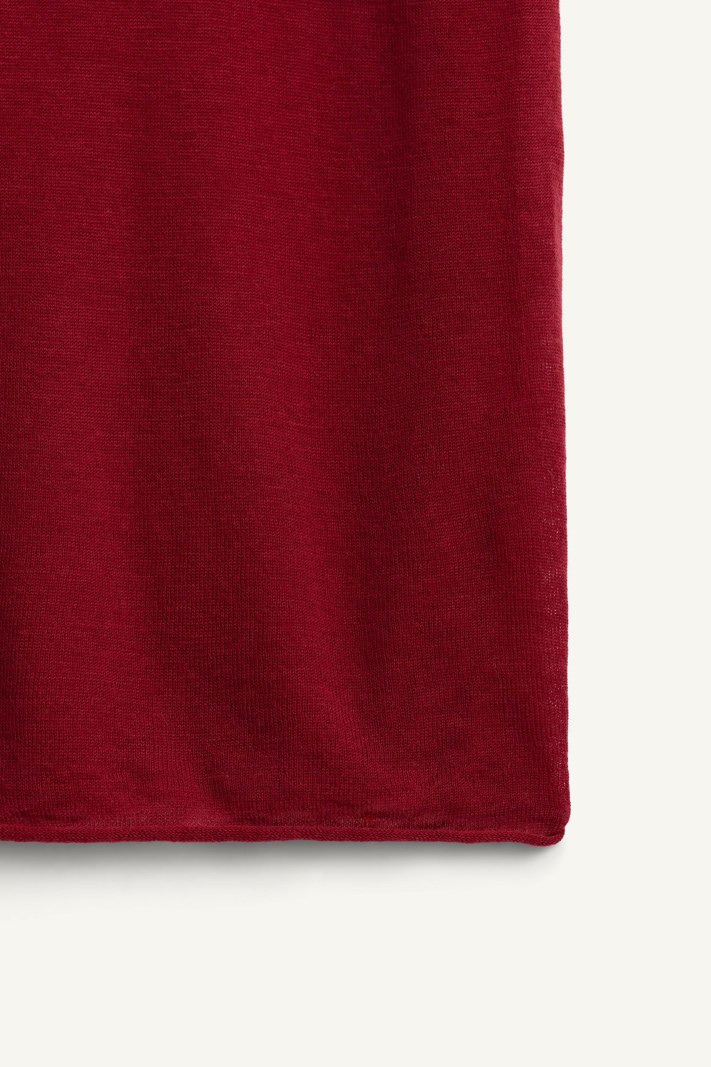 100% WOOL KNIT TOP LIMITED EDITION