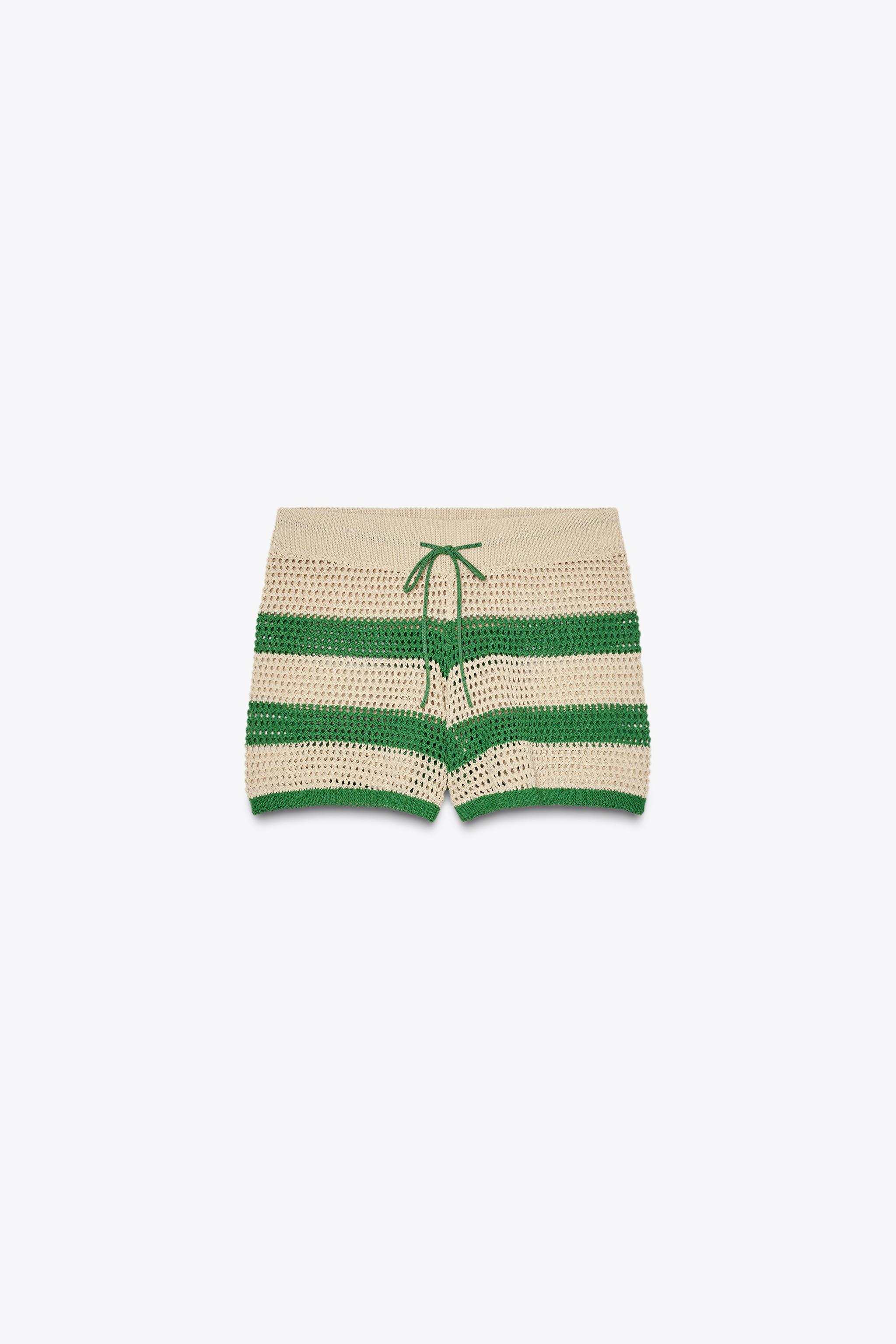 THEREDTHREAD】S gather knit shorts