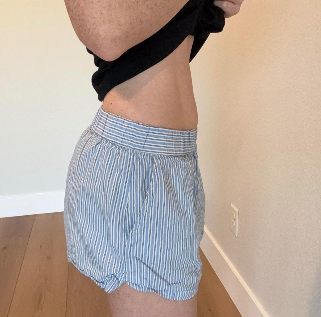 STRIPED BOXER LIKE SHORTS - Image 4
