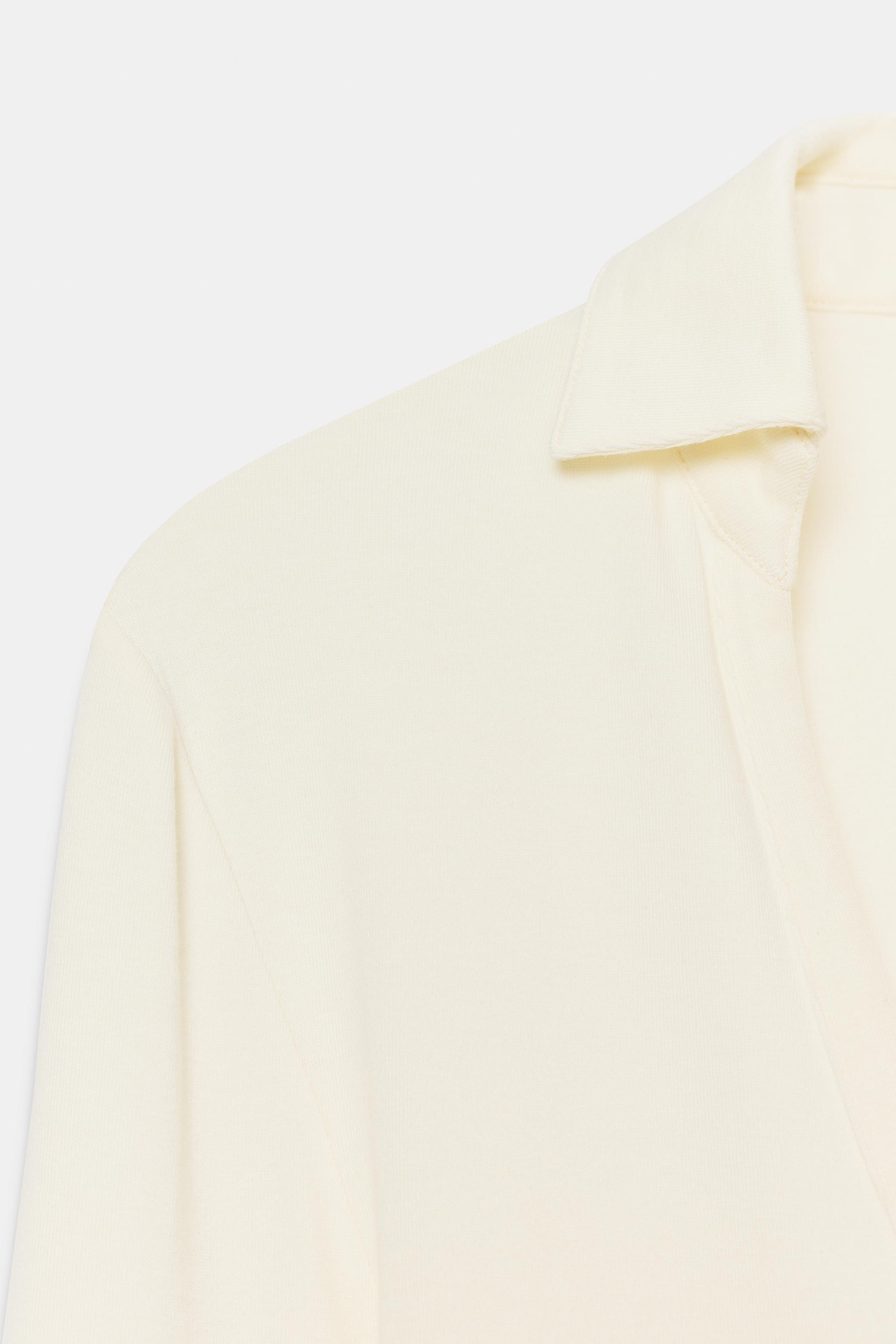 Женские футболки Zara POLO COLLAR T-SHIRT — фото 8