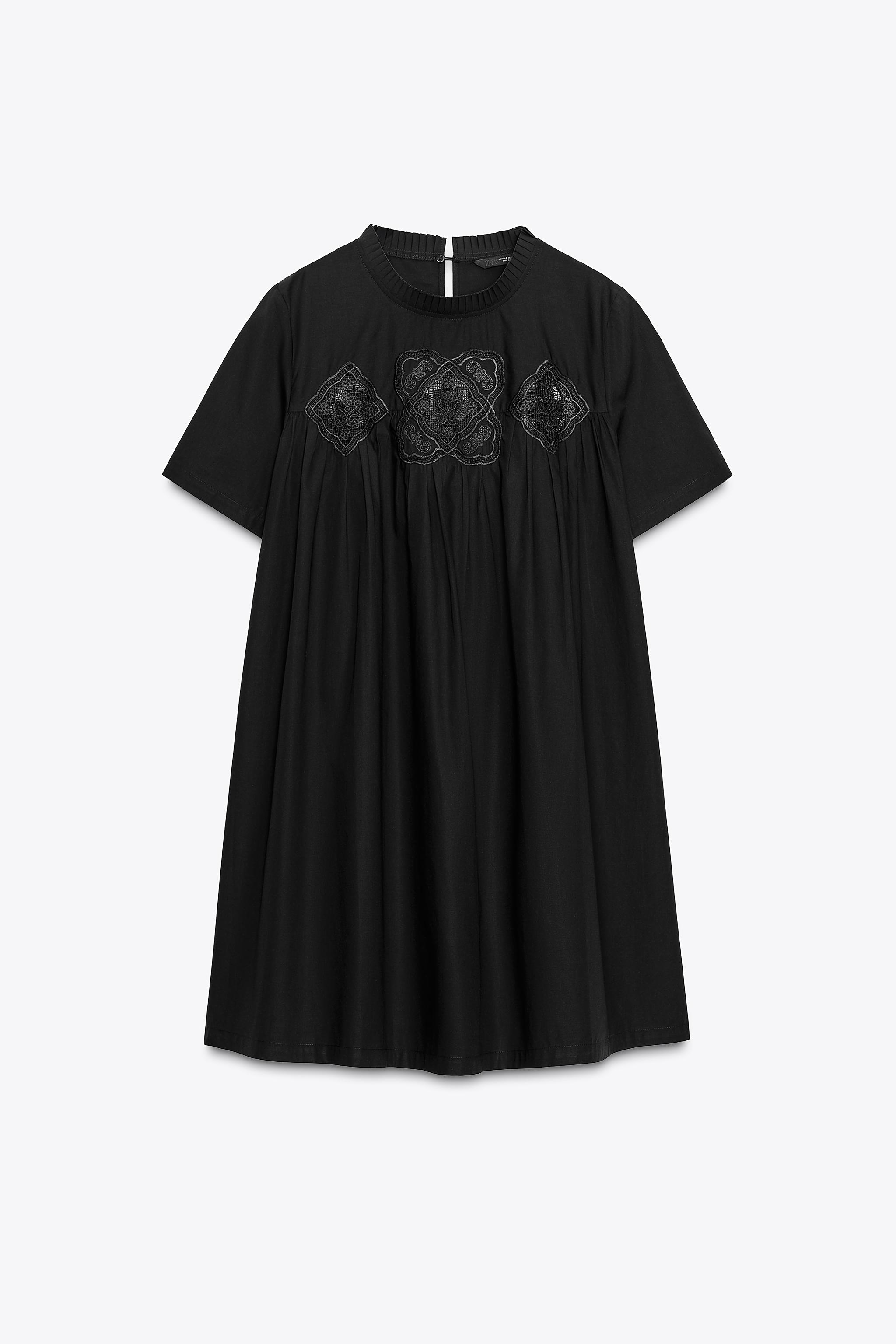 ROBE COURTE BRODERIES ZW COLLECTION