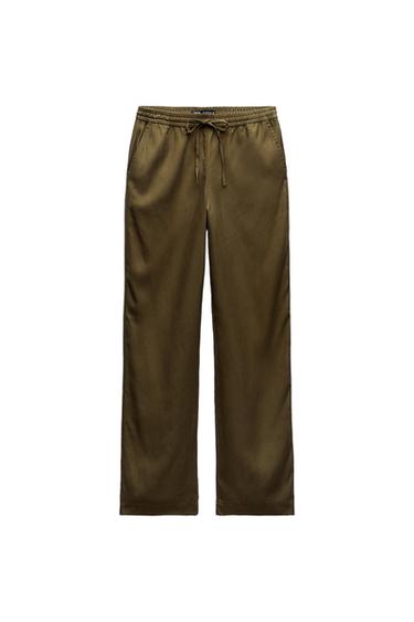 STRAIGHT FIT TROUSERS