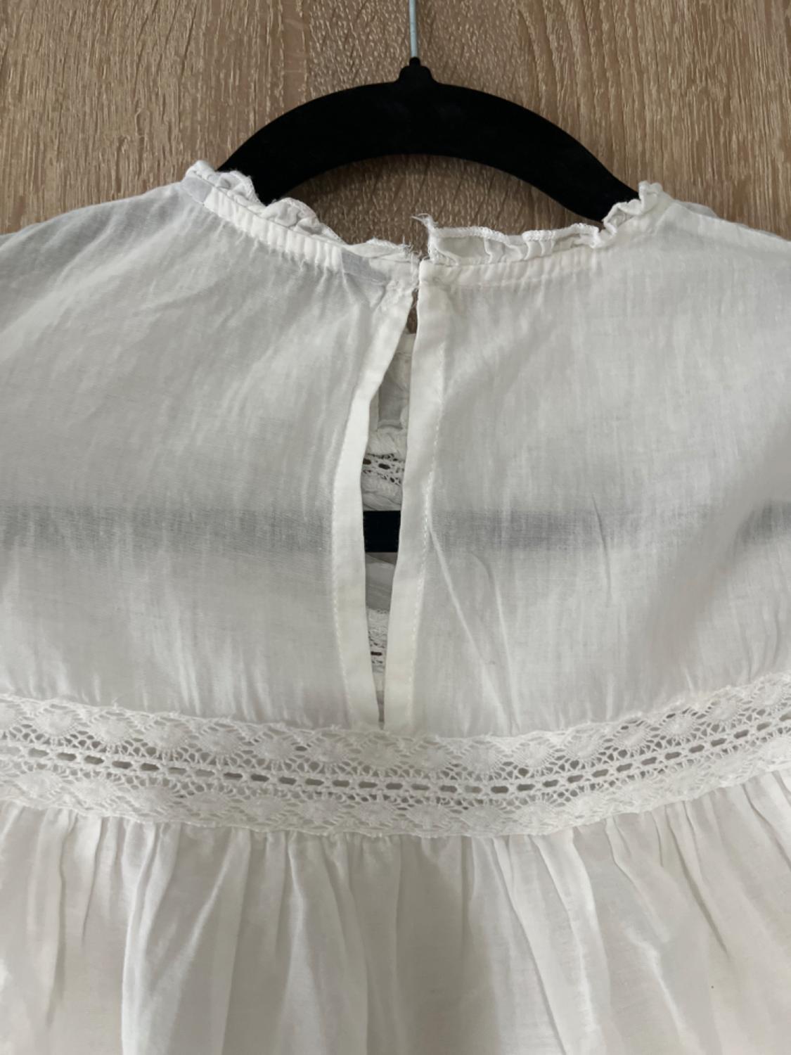 EMBROIDERED BLOUSE WITH PERFORATIONS - Image 5