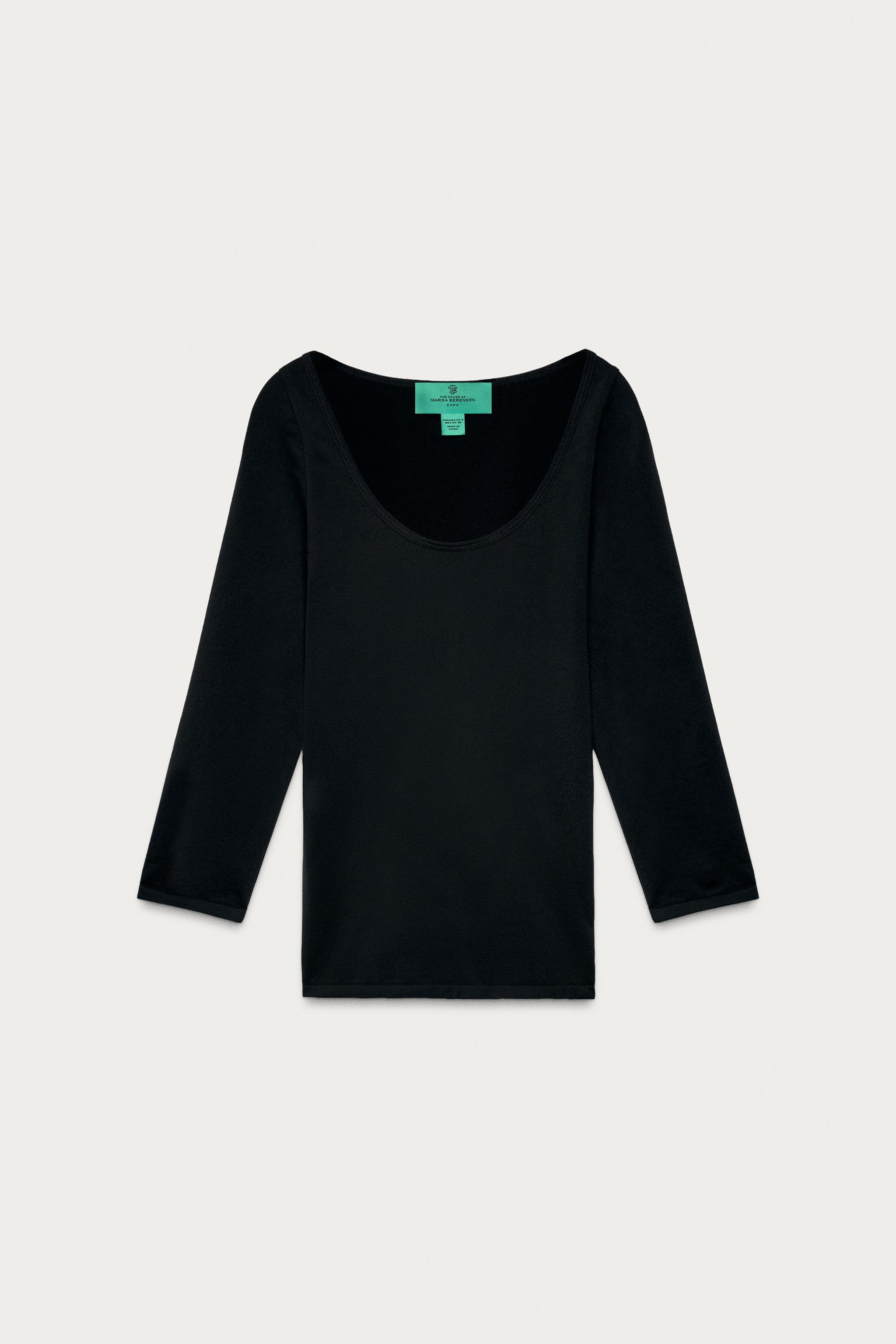 Женские топы Zara SEAMLESS TOP MARISA BERENSON X