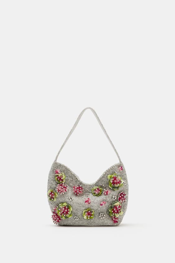 ビーズショルダーバッグ - マルチカラー | ZARA Japan / 日本