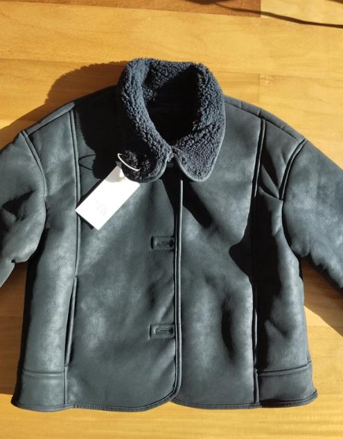 DOUBLE-FACED FAUX SUEDE JACKET - Image 4