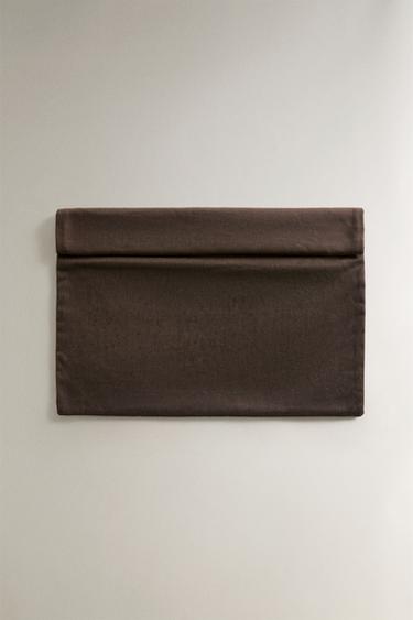 FLAT COTTON BAG - Brown by Zara