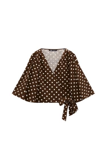 POLKA DOT AND BOW TOP