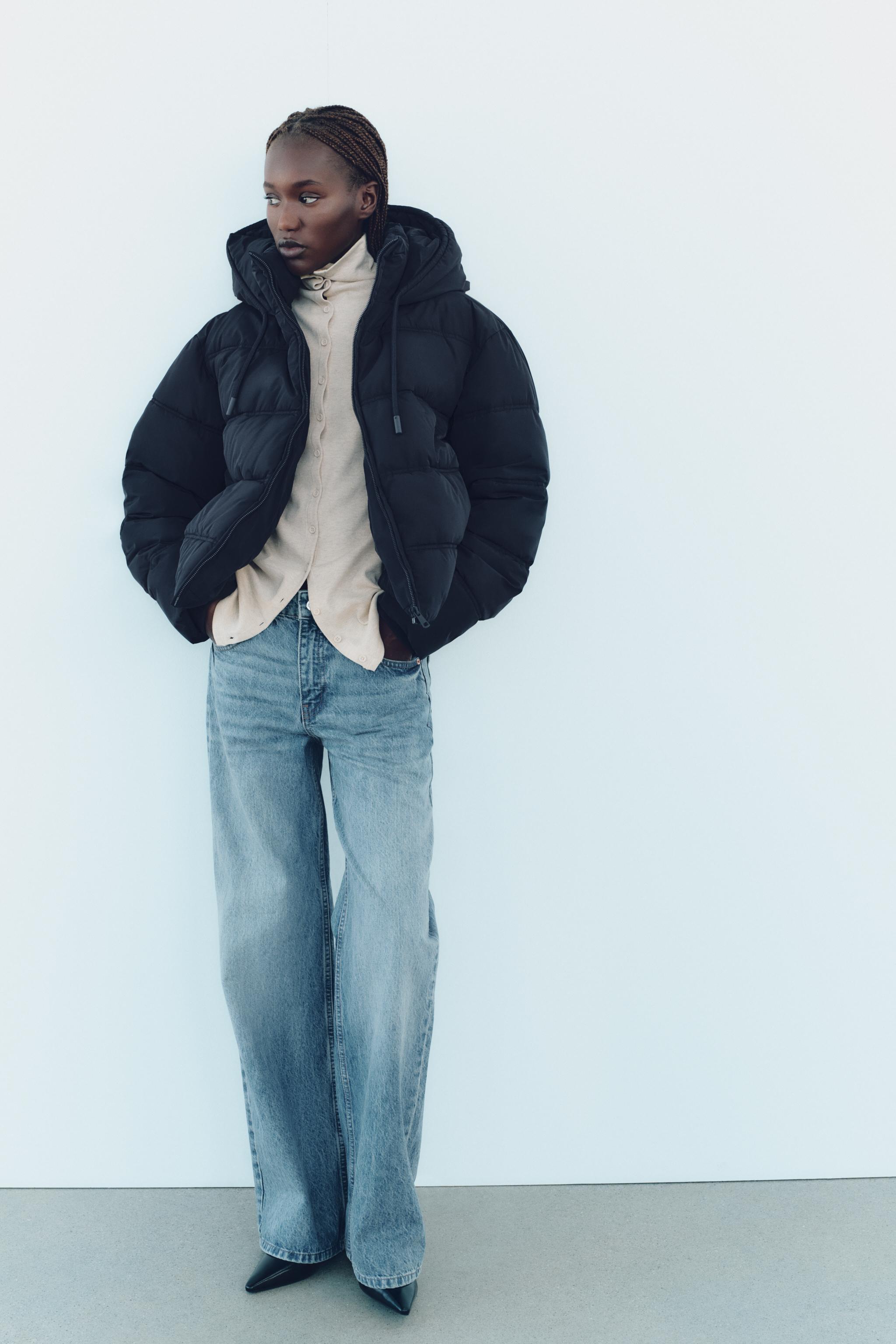 Zara Wasserabweisende Damen Parka Zara Parka Damen Mango Damen