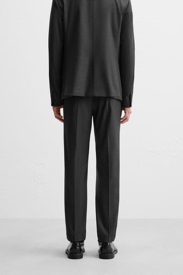PANTALON DE COSTUME CONFORT - Gris anthracite de Zara - Image 2