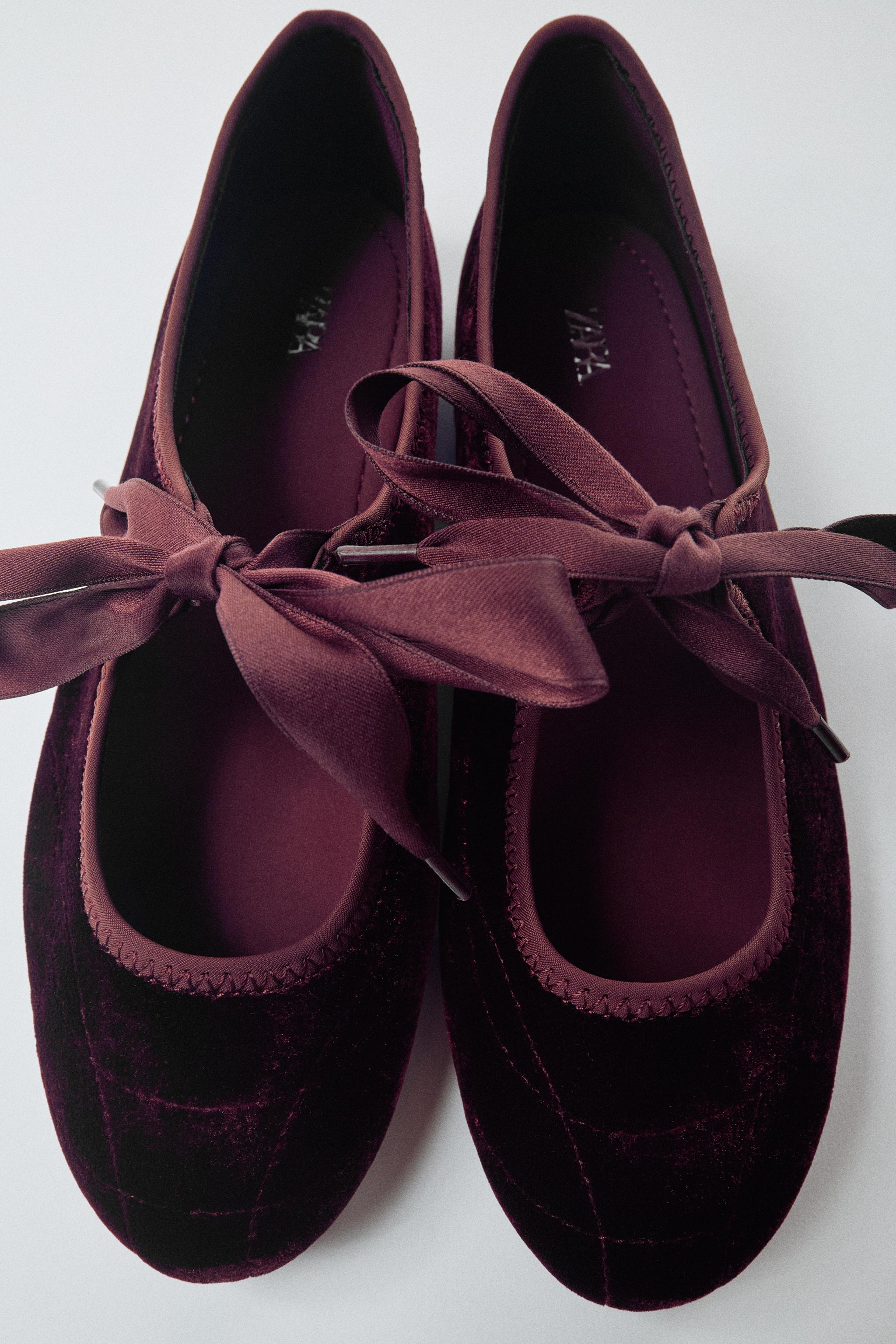 Bow Ballet Flats by Zara