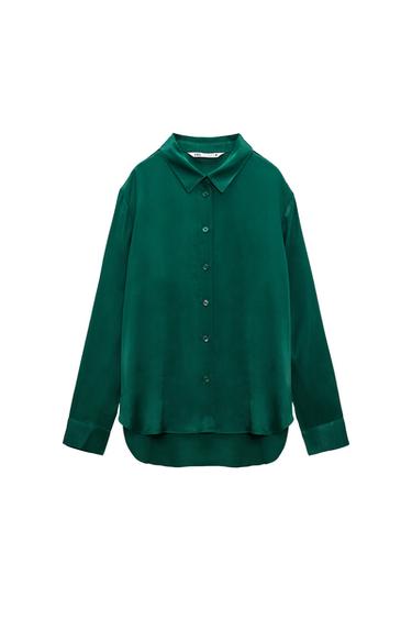 SATIN SHIRT