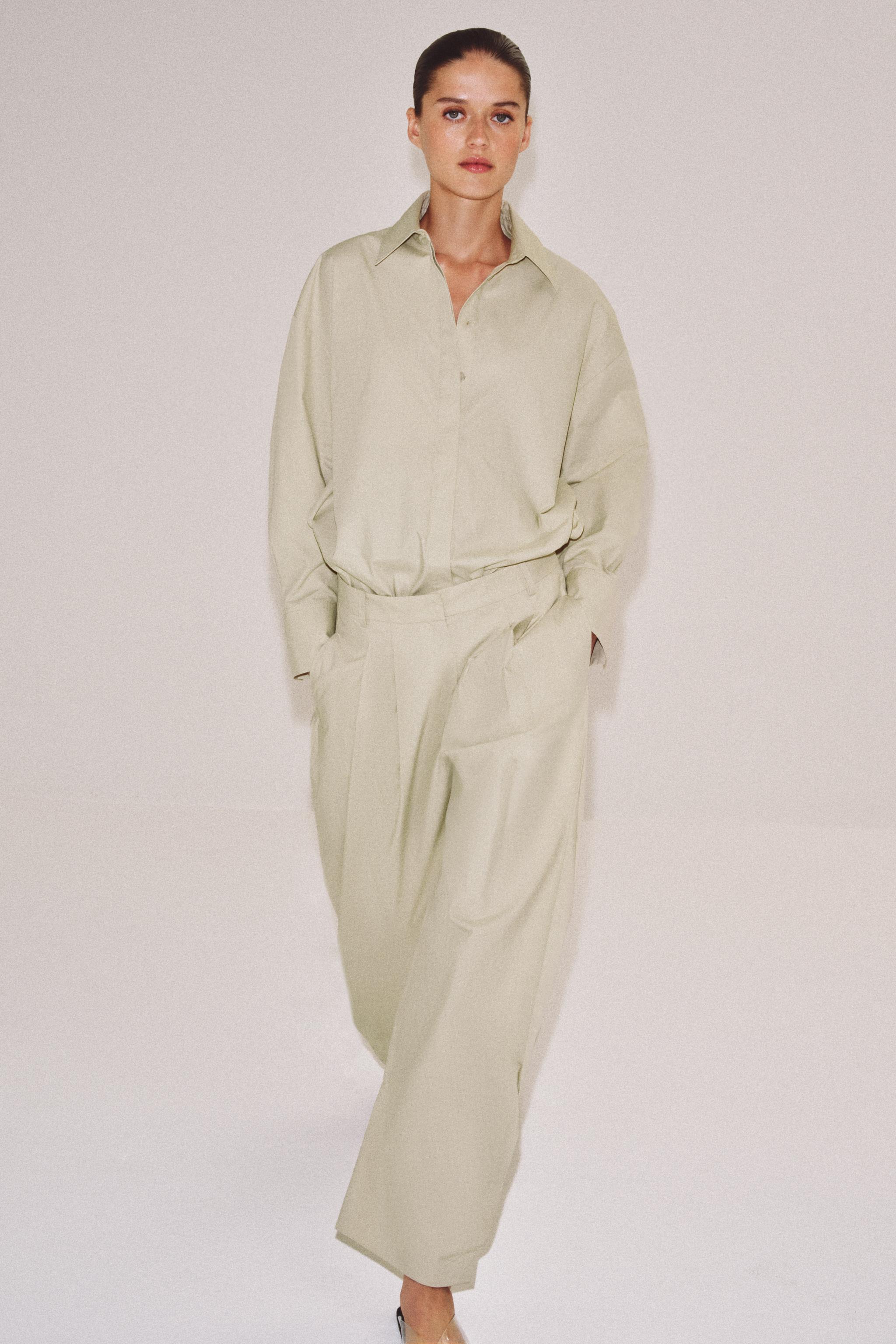 ZW COLLECTION LIMITED EDITION OVERSIZE GÖMLEK