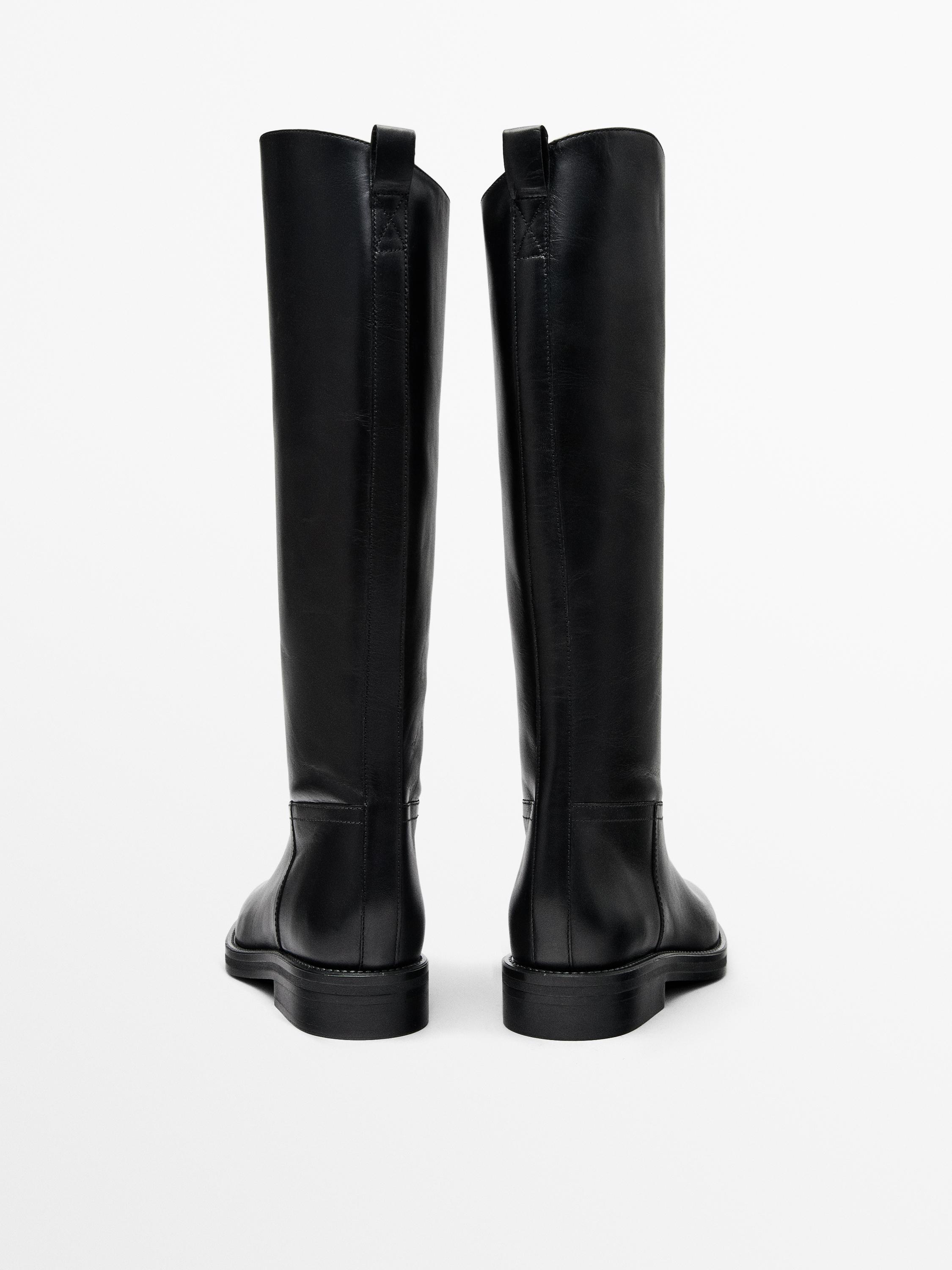 Bottes équestre en cuir