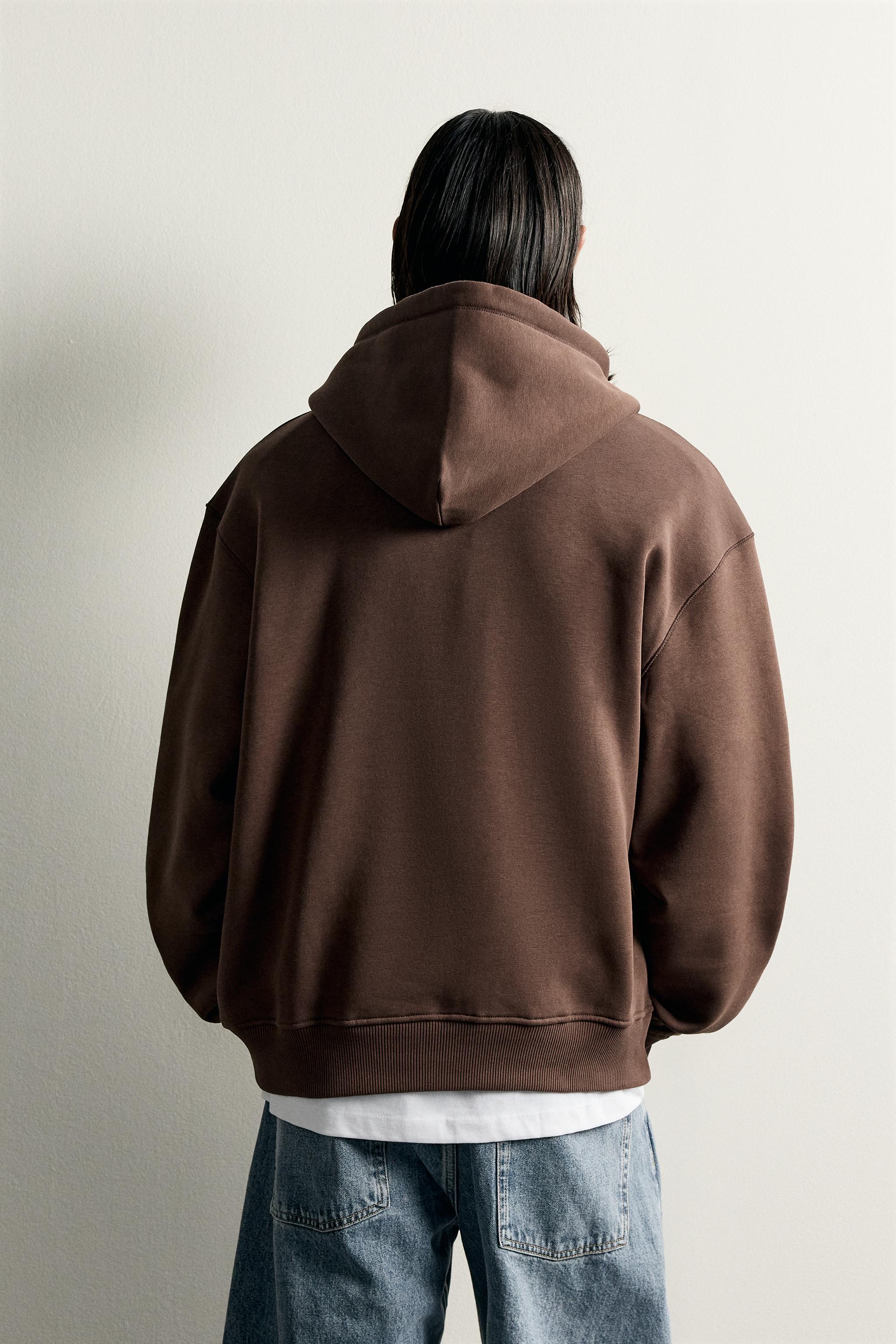BASIC RELAXED FIT HOODIE - thumbnail 9